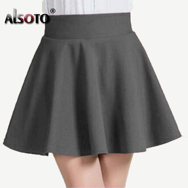 New 2019 Summer sexy Skirt for Girl Korean cute Short Skater Fashion female mini Skirt Women Clothing saia Bottoms jupe faldas