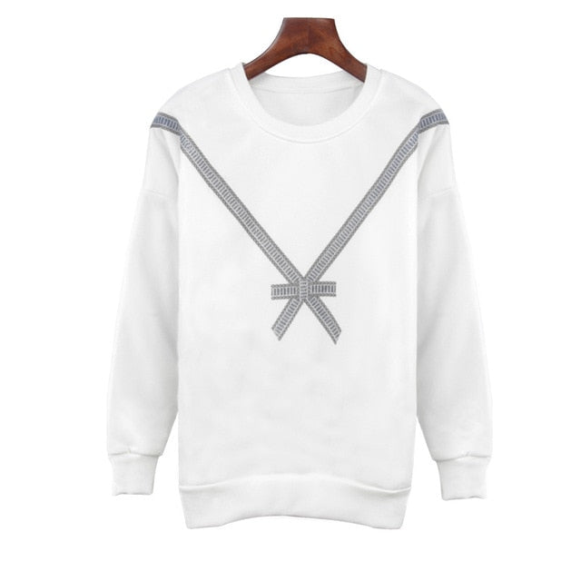 LOSSKY Women Casual Autumn Casual Hoodies Round Neck Long Sleeve Sweatershirt Pink Gray Female Fall Hoody Clothing Clothing 2019