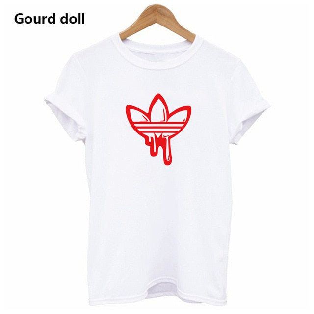 2018 Large Size New Harajuku Love Printed Women T-shirts Casual Tee Tops Summer Short Sleeve Female T shirt Women Clothing